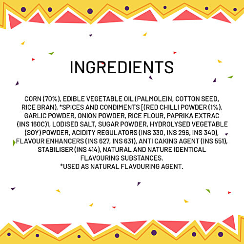 Haldiram's Mexilla Flamin' Hot Sizzling Spicy Tortilla Chips, 89 g  