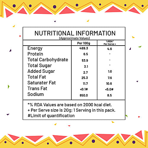 Haldiram's Mexilla Flamin' Hot Sizzling Spicy Tortilla Chips, 89 g  