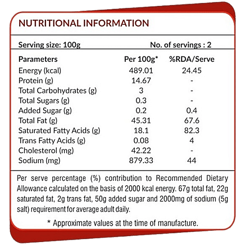 Meat Proz Pork Prime Bacon - Fully Cooked, 200 g Pouch