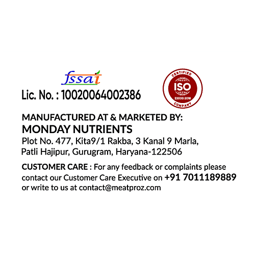 Meat Proz Pork Prime Bacon - Fully Cooked, 200 g Pouch