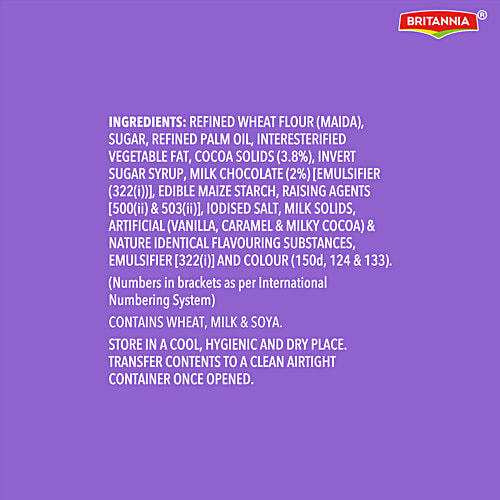 Britannia Treat - Choco Creme Sandwich Biscuits, 515 g (5 x 103 g each)