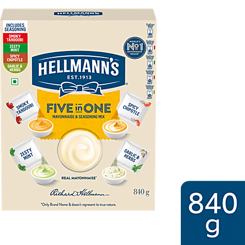 Hellmann's 5 In 1 Mayonnaise Seasoning Mix, 840 g Carton 