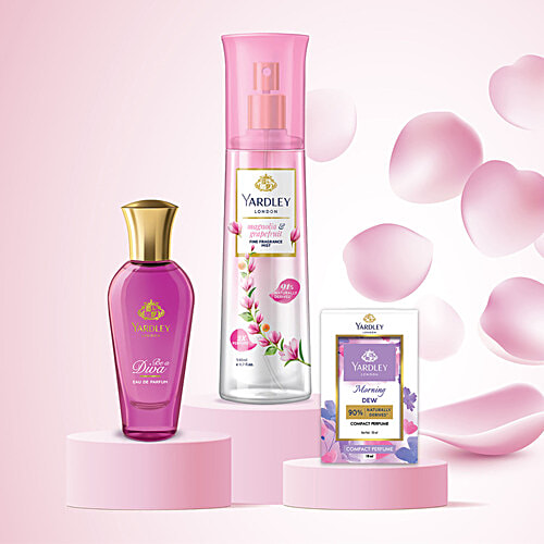 Yardley London Floral Gift Collection - For Women, 3 pcs  