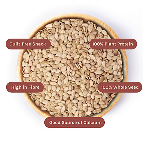 Nourish you Roasted Watermelon Seeds, 100 g  Rich In Protein