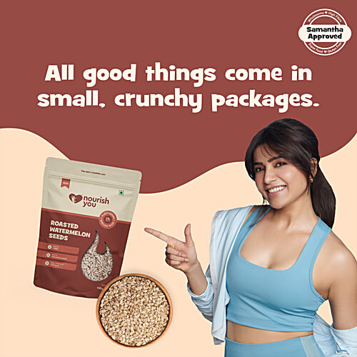 Nourish you Roasted Watermelon Seeds, 100 g  Rich In Protein