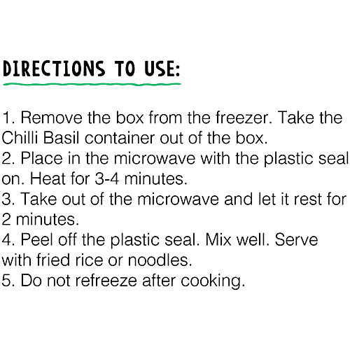 Evolved Foods Thai Chilli Basil Stir Fry, 250 g  