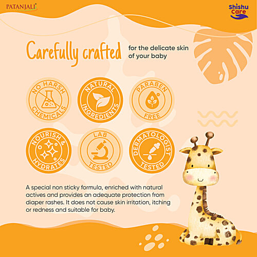 Buy Patanjali Shishu Care Diaper Rash Cream For Babies Online at Best