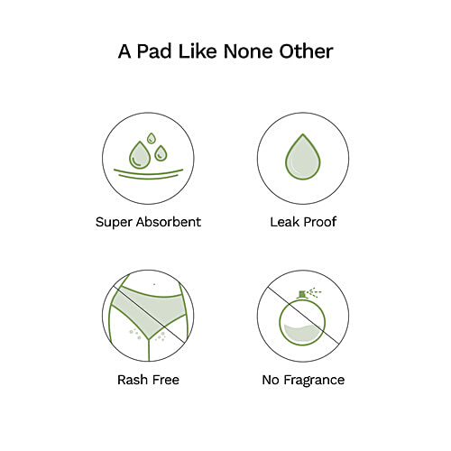 Pee Safe Ultra Thin Sanitary Pads - XXL, 12 pcs  Dual Wings, Gel Lock Technology, Rash Free Comfort, Wider Back, Super Absorbent, Toxins Free, FDA Approved