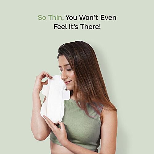 Pee Safe Ultra Thin Sanitary Pads - XXL, 12 pcs  Dual Wings, Gel Lock Technology, Rash Free Comfort, Wider Back, Super Absorbent, Toxins Free, FDA Approved