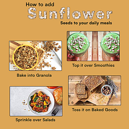 FEEDSCO Sunshine Sunflower Seeds, 250 g  