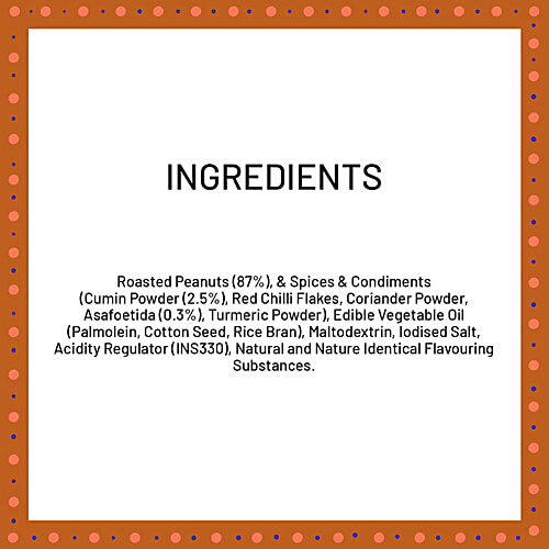 Haldiram's Hing Jeera Roasted Peanuts, 140 g  