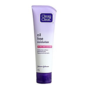 johnson's clean and clear moisturiser