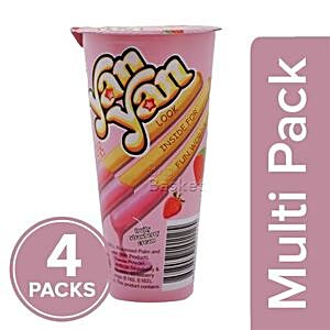 Meiji Yan Yan Cracker Stick With Dip - Chocolate Cream 2oz - Just