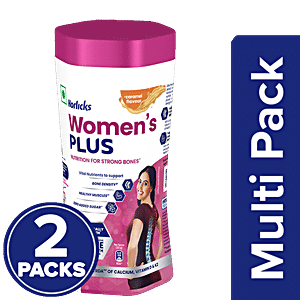 Buy Horlicks Women's Plus Caramel Jar 400g, Health Drink for Women, No  Added Sugar