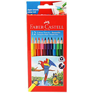Buy Faber castell Paint Brush - Tri Grip, Synthetic Hair, Round, Assorted  Nos. 0, 1, 2, 3, 4, 5, 6, 7, 8, 9, 10, 11 & 12 Online at Best Price of Rs  300 - bigbasket
