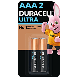 subtropisk historie entusiastisk Buy Duracell Alkaline Battery - Aaa, Duralock Technology 2 pcs Online at  Best Price. of Rs 84 - bigbasket