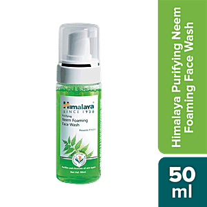 himalaya neem foam face wash