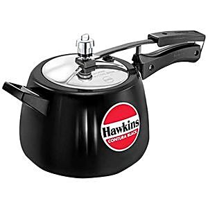  Hawkins Miss Mary 2 Litre Handi Inner Lid Aluminium Pressure  Cooker, Small Cooker, Silver (MMH20): Home & Kitchen
