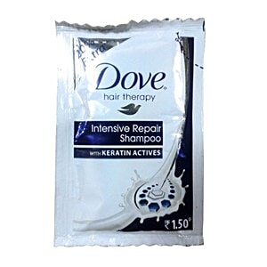 dove intense repair shampoo pouch