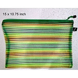 Buy Jlt Transparent Big Zippered Plastic Mesh Striped Rainbow Fridge Net  Bags Refrigerator Storage Bag For Vegetable Fruit Colours Designs May Vary  1 Pc Online At Best Price of Rs 99 - bigbasket