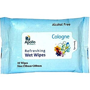 apollo wet wipes