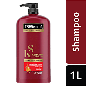 Buy TRESemme Keratin Smooth Pro Collection Shampoo - Keratin & Argan Oil, Sulphate Formula, Upto 100% Smoother Shiny Hair Online at Best of 1035 -