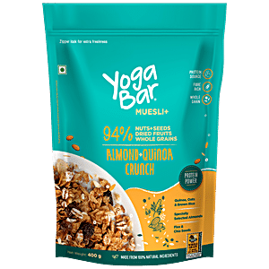 Buy Yoga Bar Muesli - Almond & Quinoa Crunch, Healthy, Rich In Protein,  Breakfast Cereal Online at Best Price of Rs 359 - bigbasket