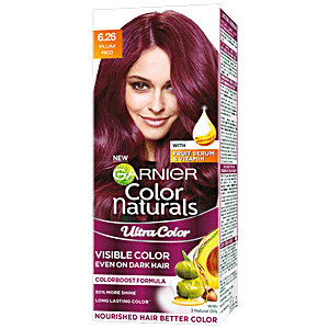 Garnier Color Naturals Creme Riche Ultra Hair Color Plum Red 55 Ml 50 G