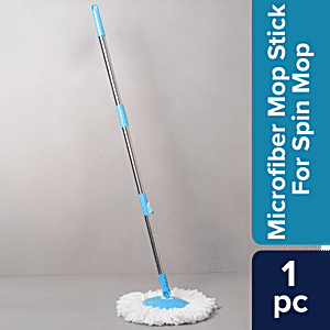 Microfiber Plastic Spin Bucket Mop, For Floor Cleaning, Size: 18INCH at Rs  420 in Meerut