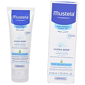 Mustela - Hydra Bébé Crème visage Peau normale (40 ml)