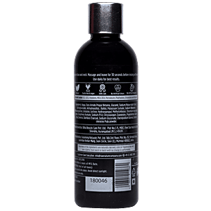raw nature charcoal face wash