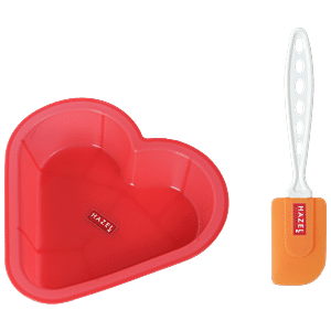 Crouton Silicone Bakeware Red Heart Molds