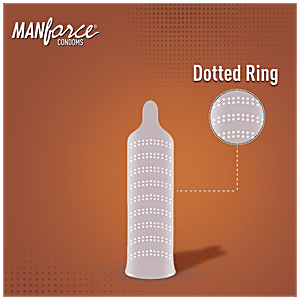 Buy MANFORCE CONDOMS Cocktail Dotted-Rings Condoms, Hazelnut & Chocolate  Flavoured Online at Best Price of Rs 90 - bigbasket