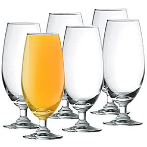 Ocean Madison Water Goblet Glass Set (6 Pcs) - 425 ml - (For Pick