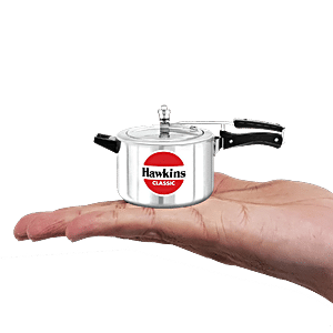 Buy Hawkins Miniature Toy Classic Aluminum Inner Lid Pressure Cooker -  Silver, Non-Working, MIN Online at Best Price of Rs 215 - bigbasket
