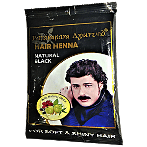 Buy Parampara Ayurved Hair Henna - Natural Black Online at Best Price of Rs  98 - bigbasket