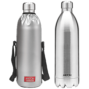 Buy Milton Thermosteel Water Bottle With Jacket - Stainless Steel