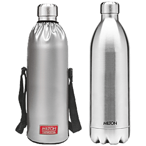 Bright Stainless Steel insulated Vacuum Flask Thermos, Keeps Hot/Cold water  up to 20 Hours, Stainless Steel Double Wall Vacuum Glass Themros (1.6L)