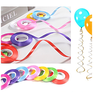 Buy Creative Space Curling Ribbons - For Balloon Strings & Wall  Decorations, Multicolour Online at Best Price of Rs 45 - bigbasket
