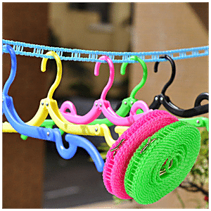 Buy SE7EN Plastic Rope - Anti-Slip, For Drying Clothes, Assorted
