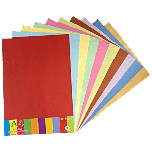 Colourful A4 Papers, For Printers & Paper Sculpture at Rs 120/packet in  Ahmedabad