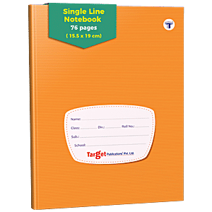 Buy Target Publications Notebook - One Side Ruled One Side Plain, Brown ...