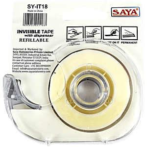 Buy Saya Invisible Tape With Dispenser - Easy Tear Online at Best Price of  Rs 79 - bigbasket