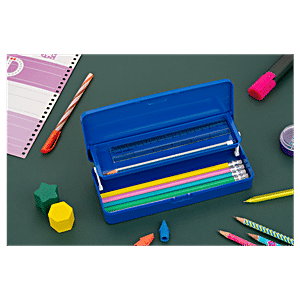 Buy Pratap Pencil Box - Plastic, Big Lock, Dora & Friends, Dark Pink &  Yellow Online at Best Price of Rs 79 - bigbasket
