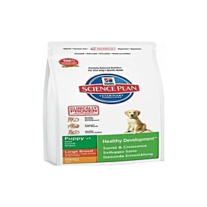 hill's science plan puppy healthy development large breed chicken