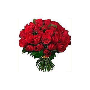 Buy Blooms & Bouquets Flower Bouquet - 30 Red Roses Bunch Online at Best  Price of Rs 500 - bigbasket
