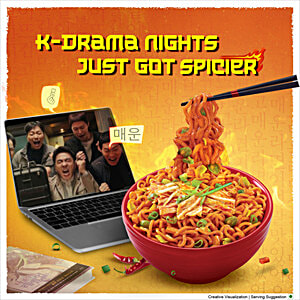 Buy Sunfeast YiPPee! Korean Spicy Kimchi Style Veg Noodles Online