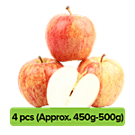 Fresho Apple - Royal Gala Economy 4 pcs (Approx.450 g-500 g)