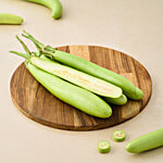 fresho! Brinjal - Green, Long (Loose) 250 g