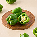 fresho! Capsicum - Green (Loose) 500 g